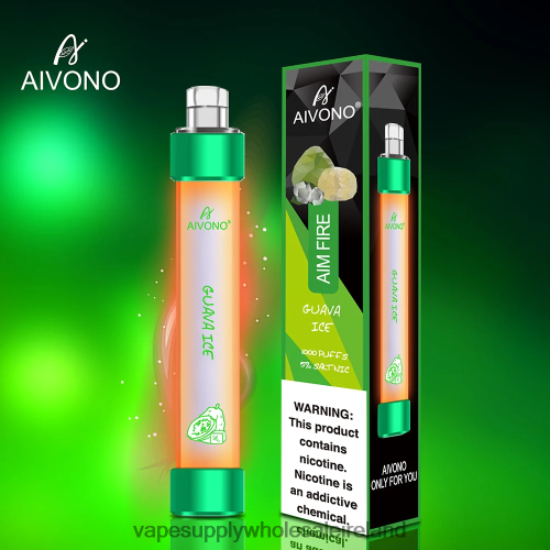 Electronic Cigarette Wholesale Supplier - Aivono AIM FIRE 1000 Guava Ice HLD040330