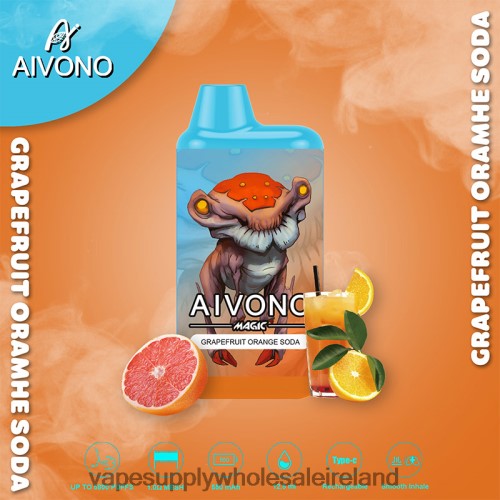 Grapefruit Orange Soda