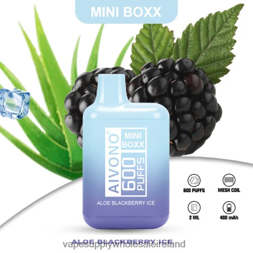 Electronic Cigarette Wholesale Supplier - Aivono AIM MINI BOXX 600 Aloe Current Ice HLD040240