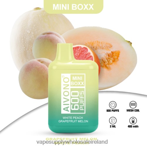 White Peach Grapefruit Melon