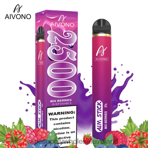 E Cigarettes Wholesale Suppliers - Aivono AIM STICK 2500 Mix Berries HLD040158