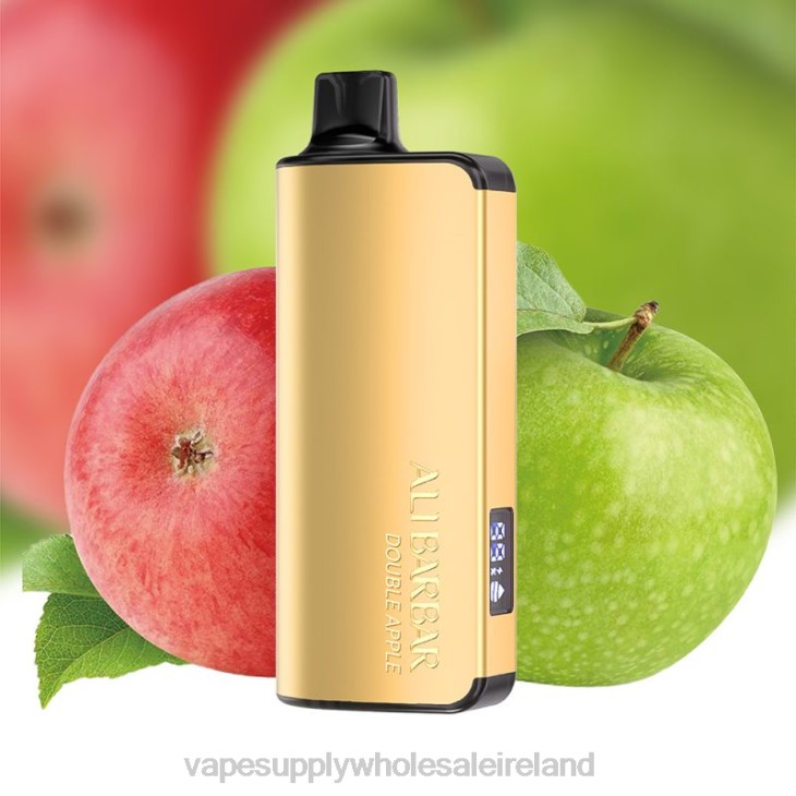 E Cigarette Wholesale - Alibarbar Ingot 20000 Disposable Vape Double Apple FXP847