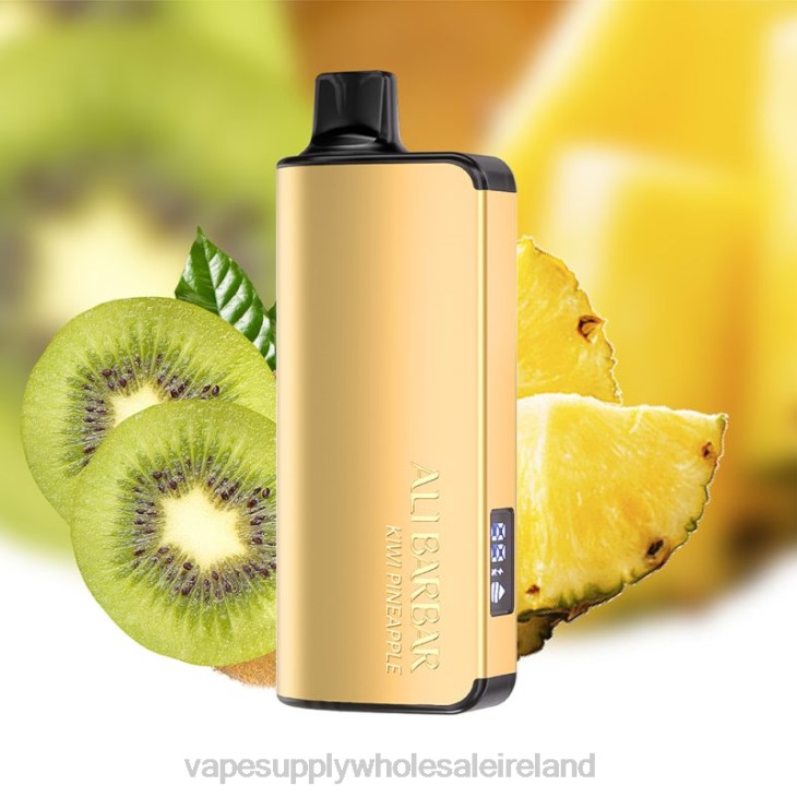 E Cigarettes Wholesale Suppliers - Alibarbar Ingot 20000 Disposable Vape Kiwi Pineapple FXP838