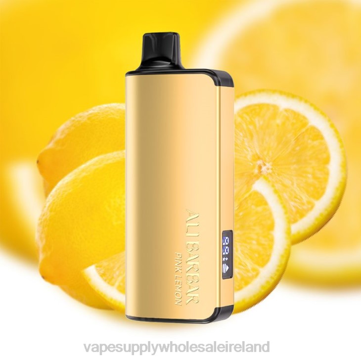 Electronic Cigarette Wholesale Supplier - Alibarbar Ingot 20000 Disposable Vape Pink Lemon FXP840