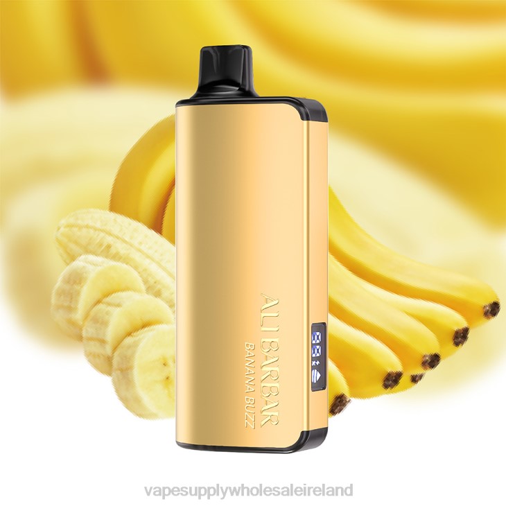 E Cigarette Wholesale - Alibarbar Ingot 9000 Disposable Vape Banana Buzz FXP827