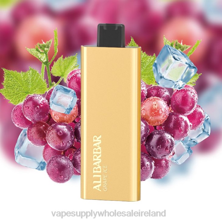 E Cig Wholesale - Alibarbar Pandora 7000 Disposable Vape Grape Ice FXP856