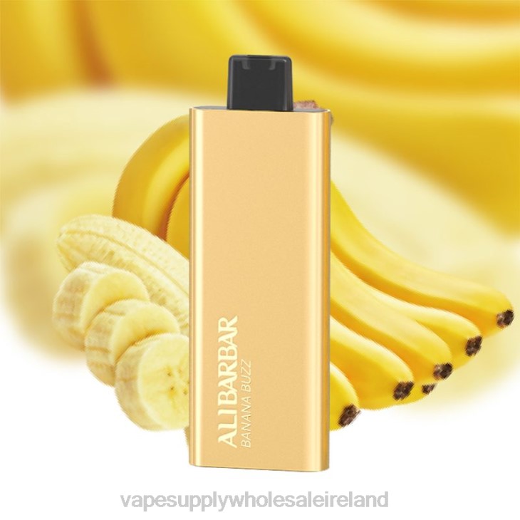 E Cig Wholesale Distributors - Alibarbar Pandora 7000 Disposable Vape Banana Buzz FXP865