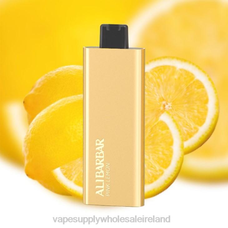 Electronic Cigarette Wholesale - Alibarbar Pandora 7000 Disposable Vape Pink Lemon FXP859