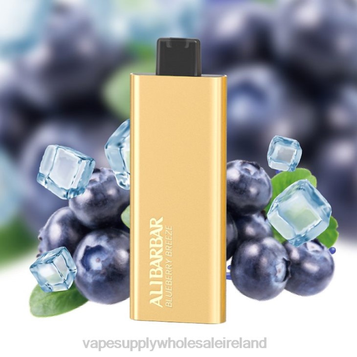 Vape Wholesale Ireland - Alibarbar Pandora 7000 Disposable Vape Blueberry Breeze FXP851