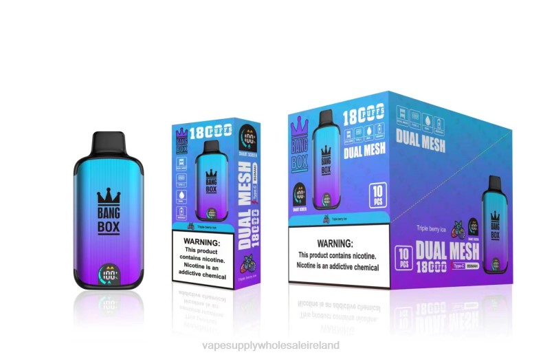 E Cigarette Wholesale - Bang Box 18000 puffs Triple Berry Ice P2L695