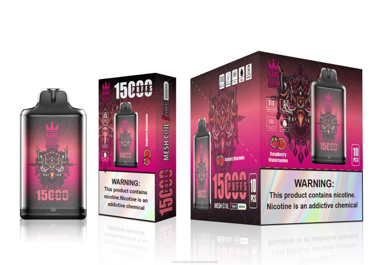 E Cigarette Wholesale - Bang Box S1-15000 Puffs Raspberry Watermelon P2L6105