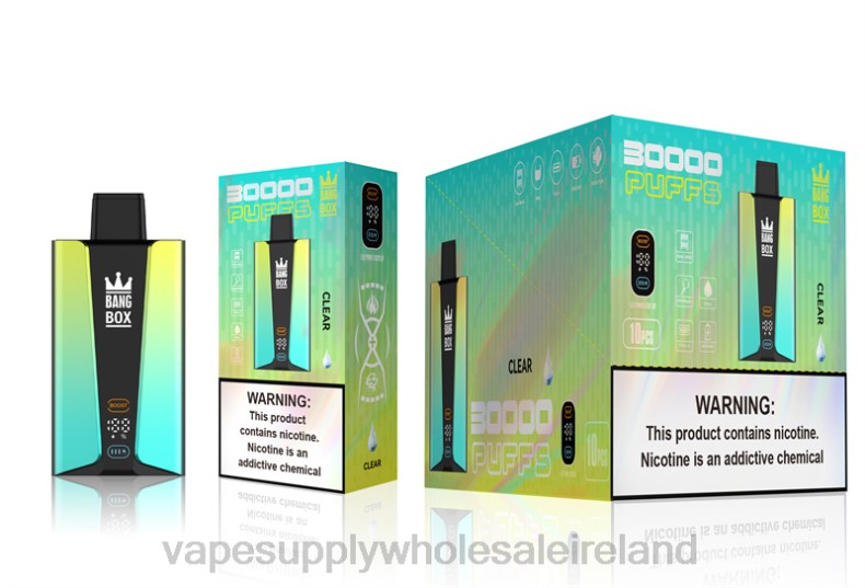 E Cigarettes Wholesale Suppliers - Bang Box 30000 Puffs Smart Screen Clear P2L676