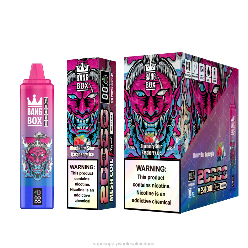 Electronic Cigarette Wholesale Supplier - Bang Box 20000 Blueberry Sour Raspberry Ice P2L655