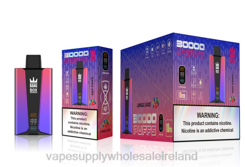 Electronic Cigarette Wholesale Supplier - Bang Box 30000 Puffs Smart Screen Jungle Juice P2L678