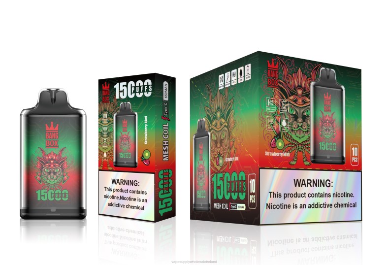 Vape Wholesale Europe - Bang Box S1-15000 Puffs Strawberry Kiwi P2L6100