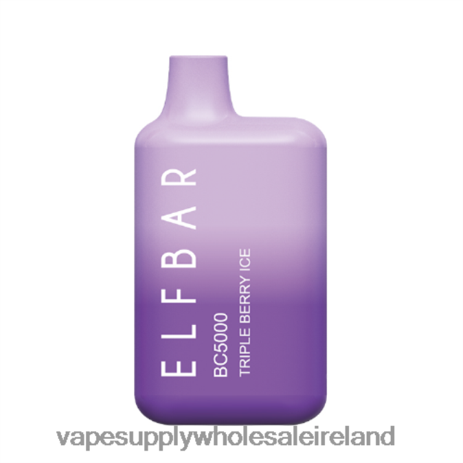 Vape Wholesale supplier - 0T2H310 Triple Berry Ice ELFBAR BC5000