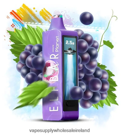 Vape Wholesale Supplier - Elf Bar Planet 25000 Grape FJB68H13