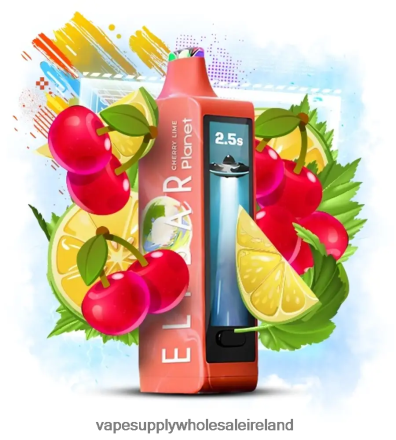 Vape Wholesale Supplier - Elf Bar Planet 25000 cherry lime FJB68H23