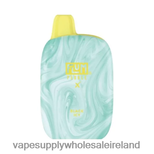 E Cigarette Wholesale - FLUM PEBBLES 6000 PUFFS Black Icy D2J0N417