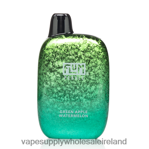 Electronic Cigarette Wholesale - FLUM PEBBLES 6000 PUFFS Green Apple Watermelon D2J0N429