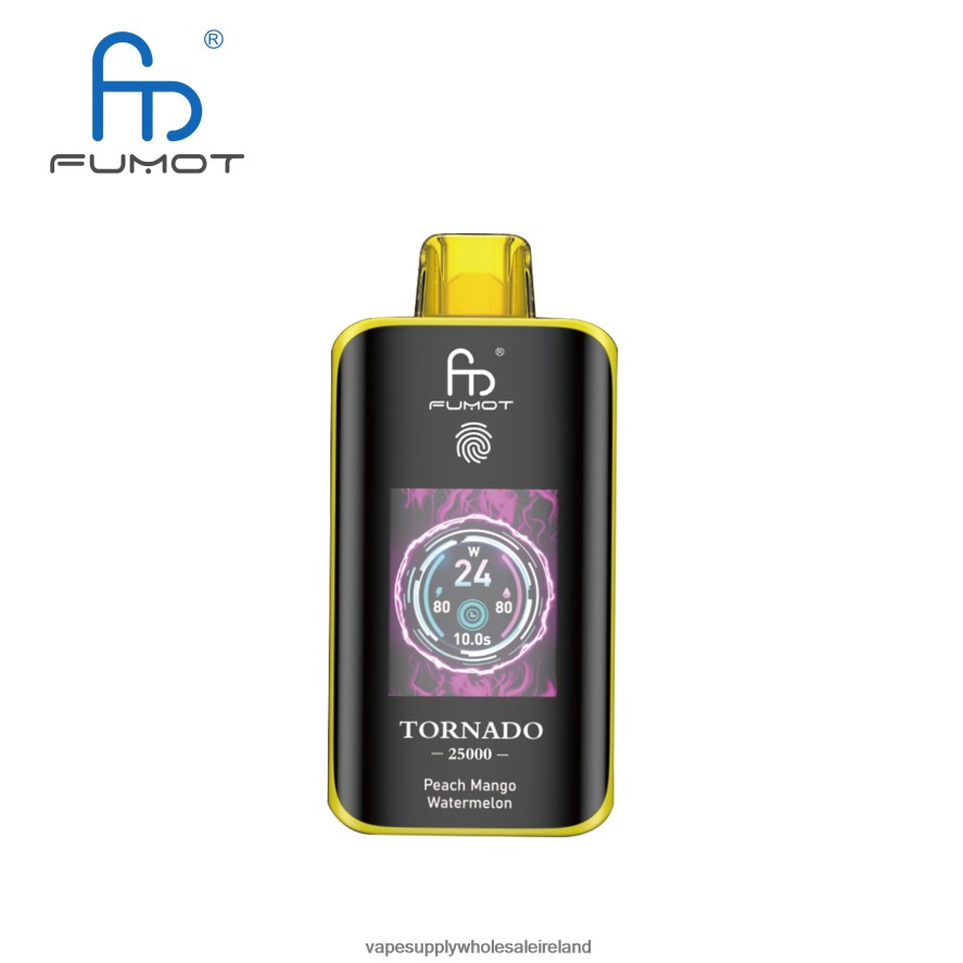 Electronic Cigarette Wholesale - Fumot Tornado 25000 Disposable Vape Peach Mango Watermelon 66H8669