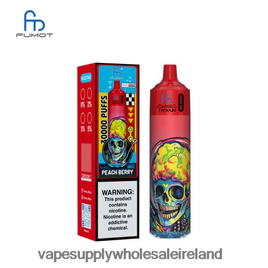 Electronic Cigarette Wholesale - Fumot Tornado 30K Music Peach Berry 8622FP19