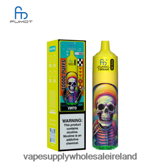 Electronic Cigarette Wholesale Supplier - Fumot Tornado 30K Music Vimto 8622FP30