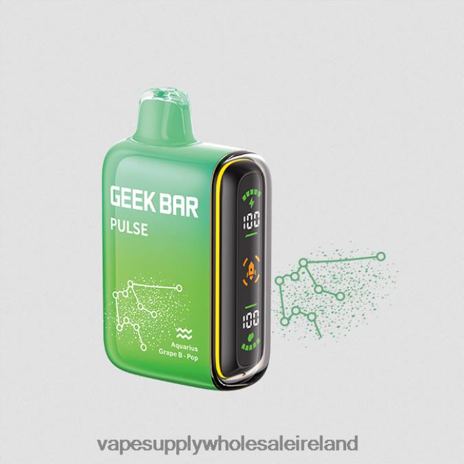 e cig wholesale - 0T2H71 Grape Blow Pop GEEK BAR Pulse Zodiac Edition 7500 PUFFS/15000 PUFFS