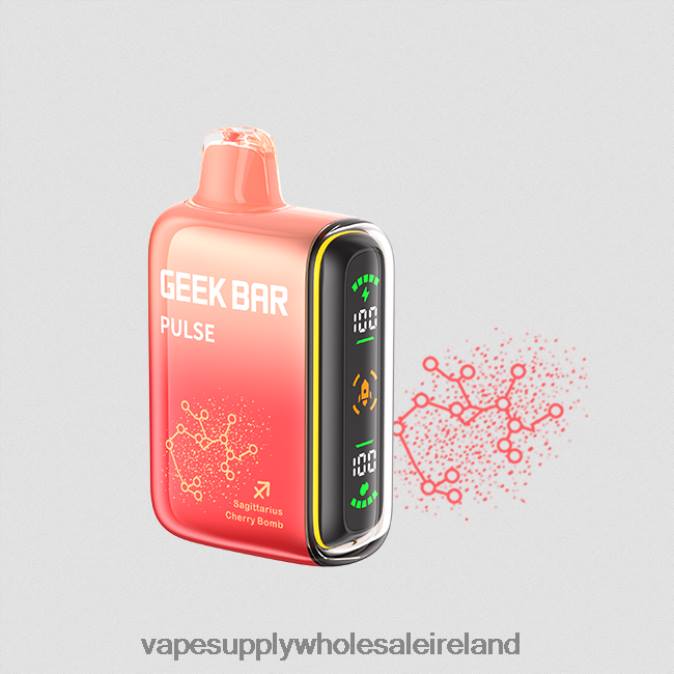 e cig wholesale distributors - 0T2H72 Cherry Bomb GEEK BAR Pulse Zodiac Edition 7500 PUFFS/15000 PUFFS