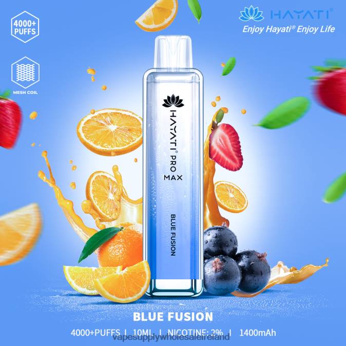 Vape Wholesale Europe - 0T2H147 Blue Fusion Hayati Pro Max 4000