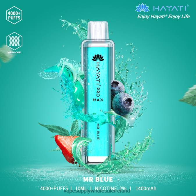 Vape Wholesale Europe - 0T2H167 Mr.Blue Hayati Pro Max 4000