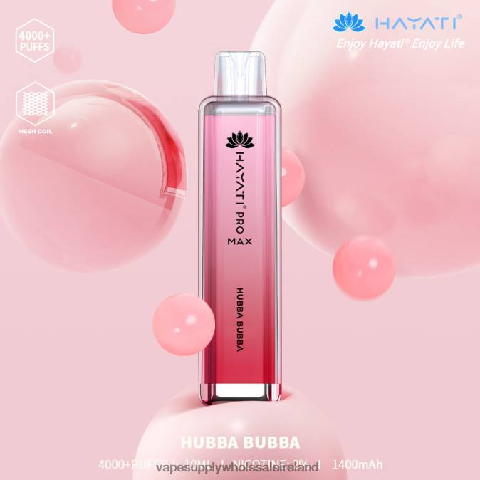Vape Wholesale supplier - 0T2H160 Hubba Bubba Hayati Pro Max 4000