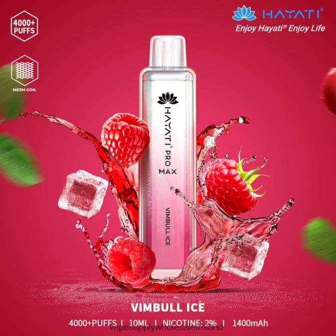 Vape Wholesale supplier - 0T2H180 Vimbull Ice Hayati Pro Max 4000
