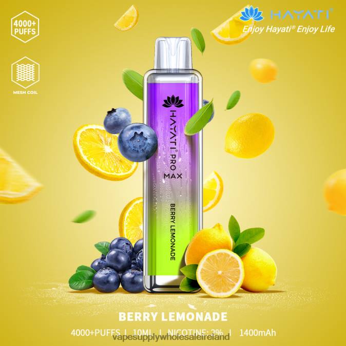 electronic cigarette wholesale - 0T2H145 Berry Lemonade Hayati Pro Max 4000