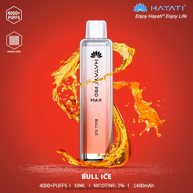 electronic cigarette wholesale supplier - 0T2H186 Bull Ice Hayati Pro Max 4000