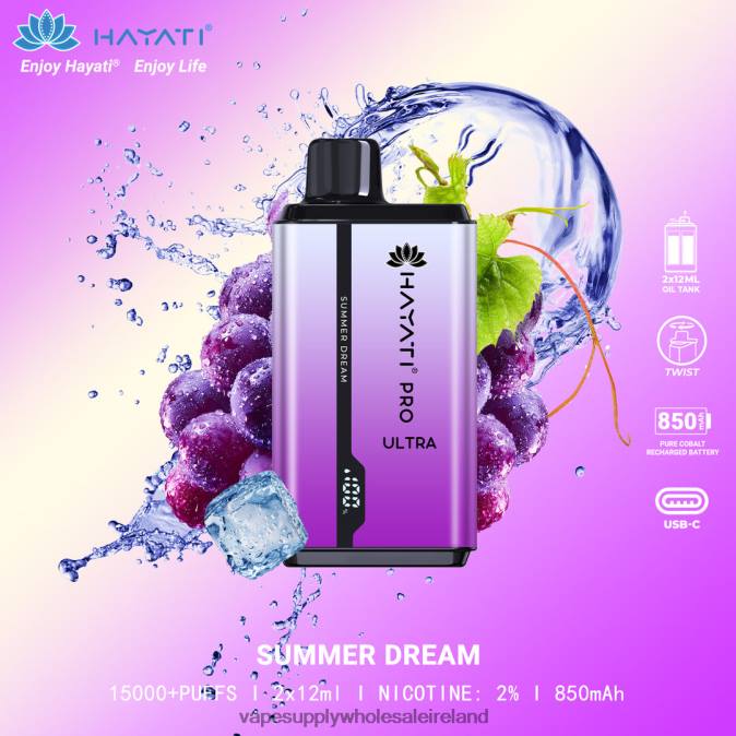 Vape Wholesale Europe - 0T2H217 Summer Dream Hayati Pro Ultra