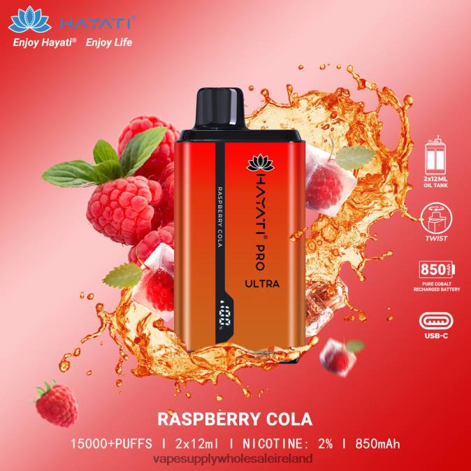 electronic cigarette wholesale - 0T2H215 Raspberry Cola Hayati Pro Ultra