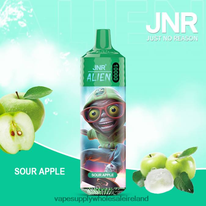 Vape Wholesale supplier - 0T2H660 Sour Apple JNR ALIEN