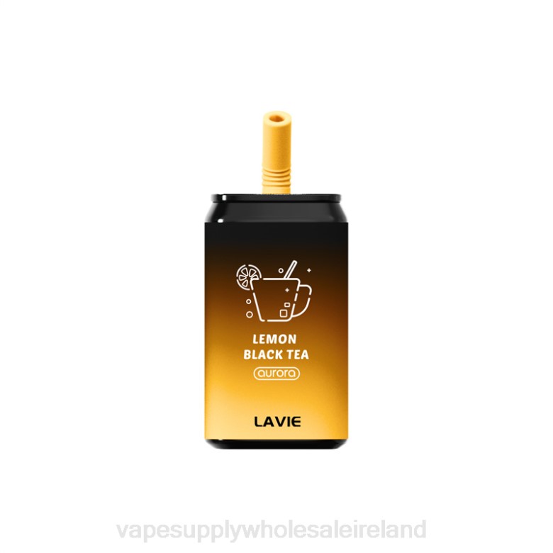 Electronic Cigarette Wholesale Supplier - LAVIE Aurora 11000 Puffs ZB6N150 Lemon Black Tea