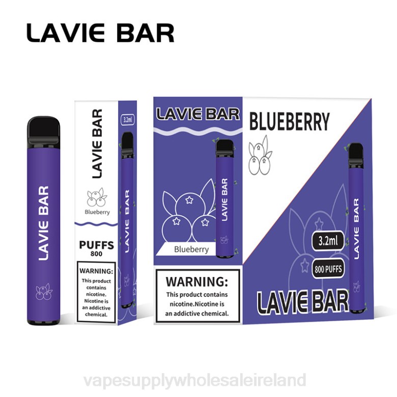 Electronic Cigarette Wholesale Supplier - LAVIE BAR 800 Puffs ZB6N310 Blueberry Ice