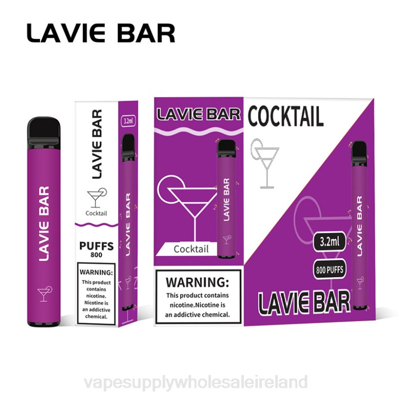 Vape Wholesale Europe - LAVIE BAR 800 Puffs ZB6N312 Cocktail