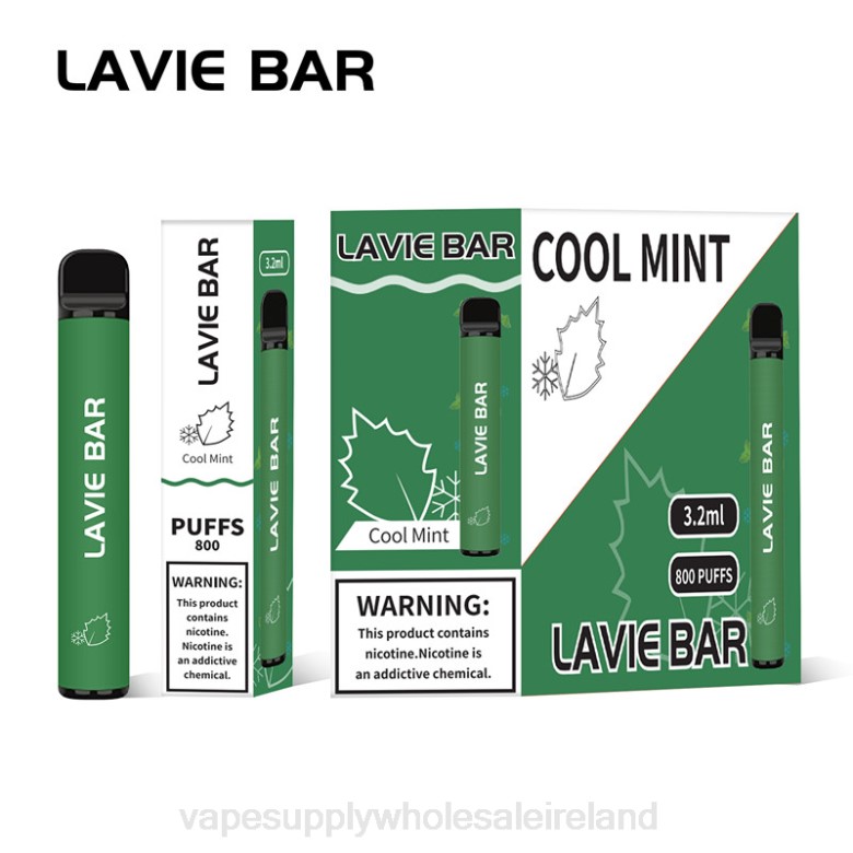 Vape Wholesale Ireland - LAVIE BAR 800 Puffs ZB6N311 Cool Mint