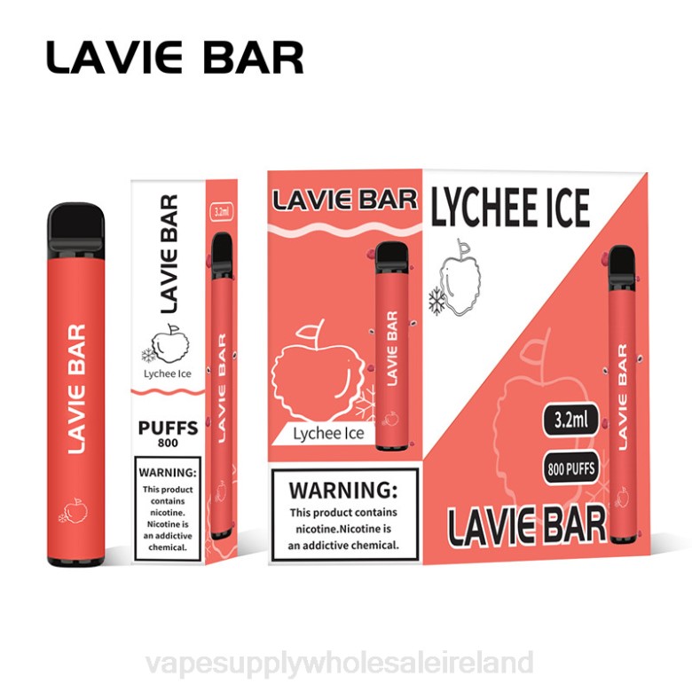 Vape Wholesale Supplier - LAVIE BAR 800 Puffs ZB6N313 Lychee Ice