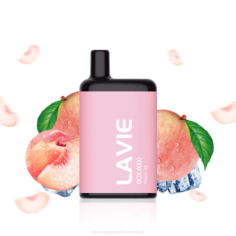 Electronic Cigarette Wholesale Supplier - LAVIE BOX 6000 Puffs ZB6N200 Peach Ice