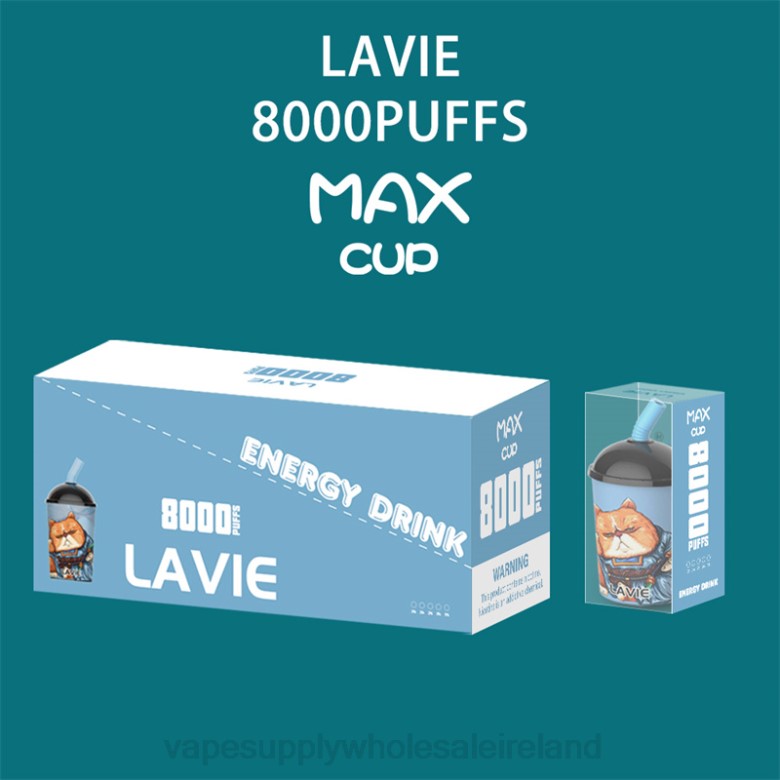 Electronic Cigarette Wholesale - LAVIE Max Cup 8000 Puffs ZB6N259 Energy Drink