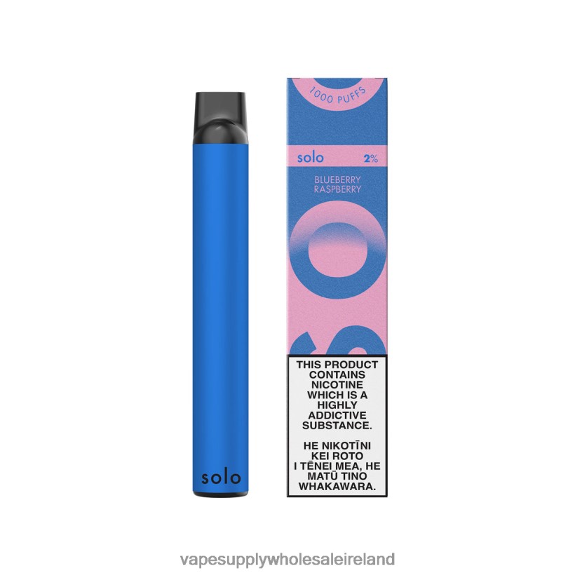Electronic Cigarette Wholesale - Solo Disposable Vape Paradise Collection RPZJP219 Blueberry Raspberry