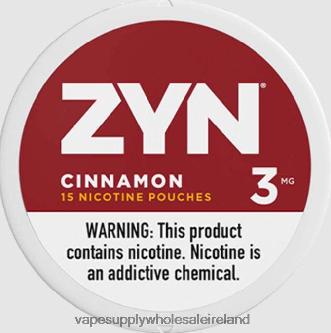 Vape Wholesale Northern Ireland - 0T2H29 Cinnamon ZYN Nicotine Pouch 3mg