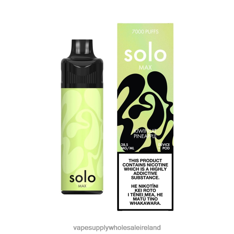 E Cigarettes Wholesale Suppliers - Solo MAX Pod Kit RPZJP268 Kiwifruit Pineapple